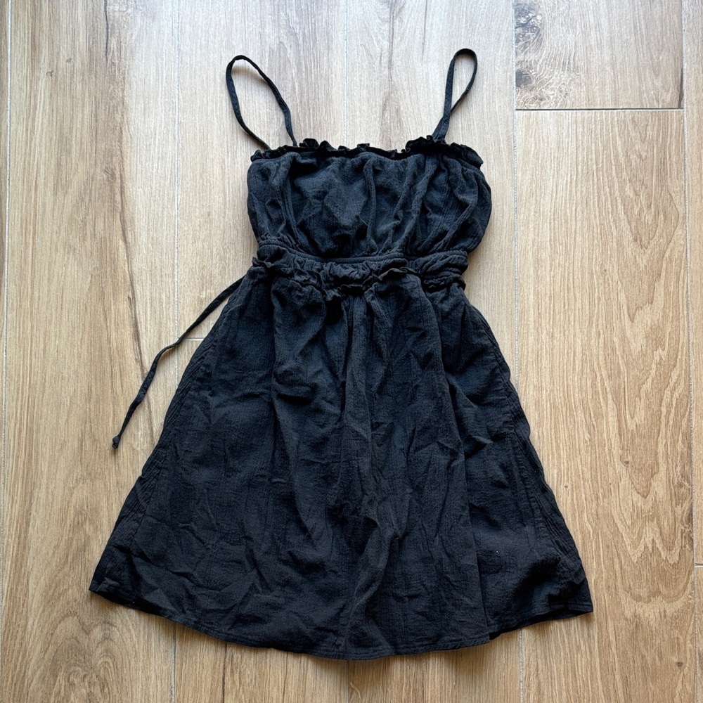 Pacsun La Hearts Black Spaghetti Strap Mini Dress